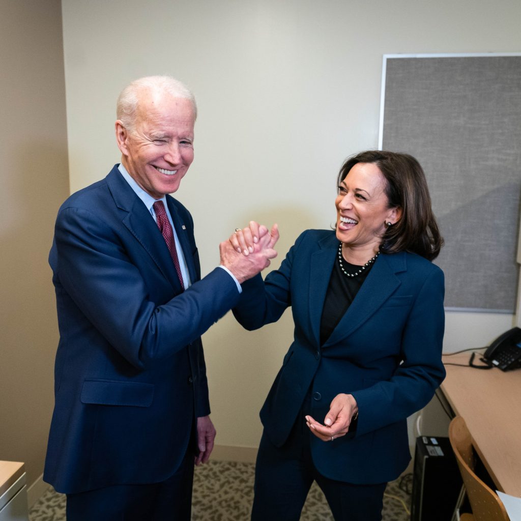 Joe Biden and Kamala Harris