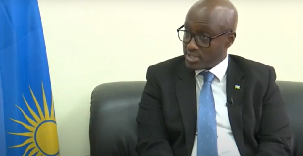 Rwanda's Minister of Foreign Affairs Olivier Nduhungirehe