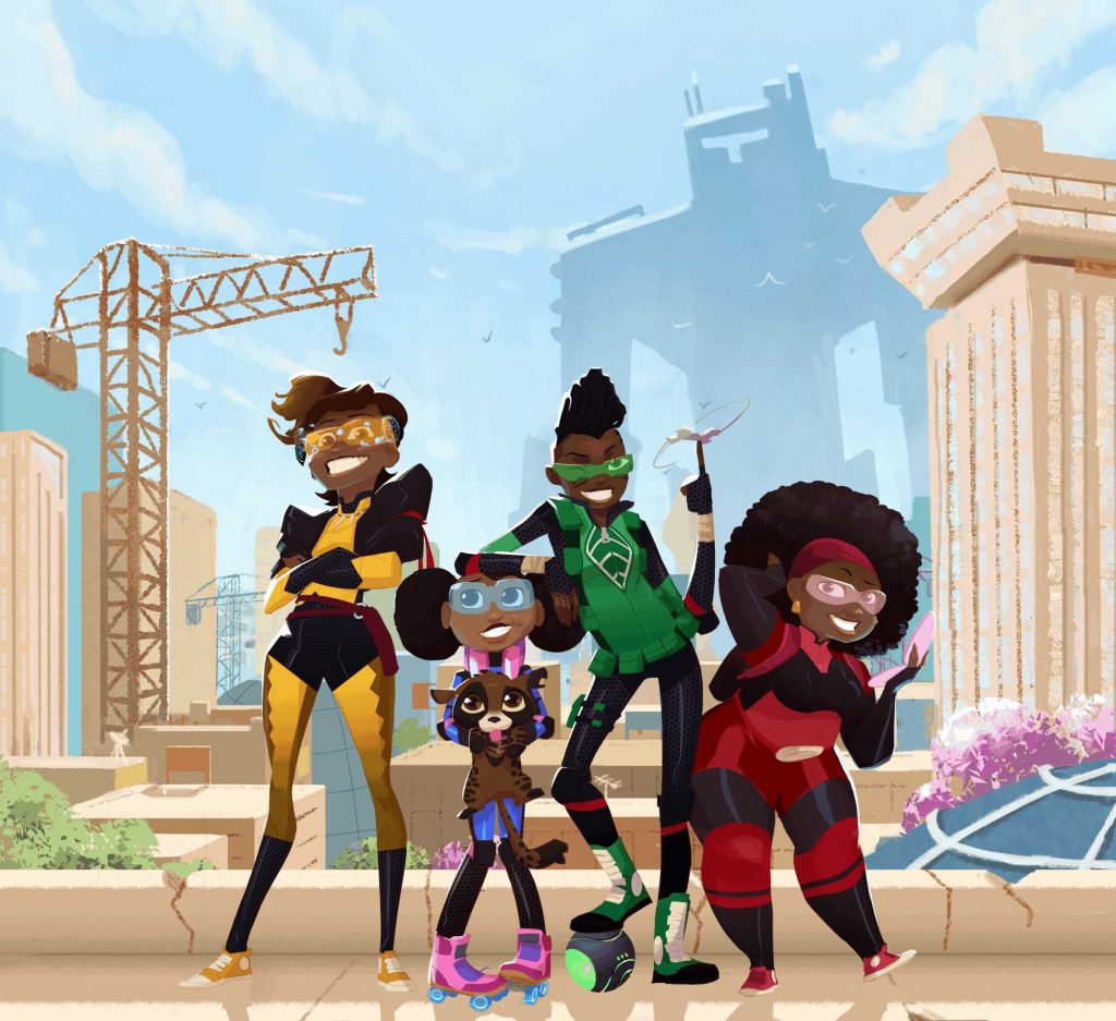Netflix first African animated series Mama K’s Team 4